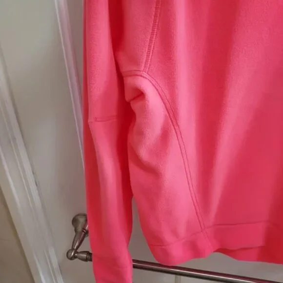 Moncler Grenoble Pink Ski Mountain Logo Fleece Sweater
